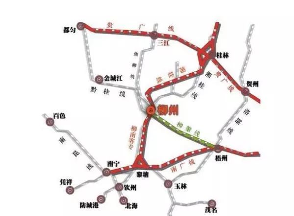 柳肇铁路最新线路走向探讨